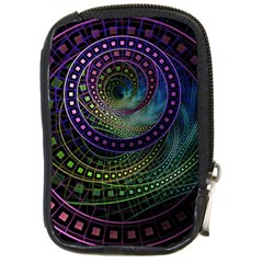 Oz The Great With Technicolor Fractal Rainbow Compact Camera Cases by jayaprime