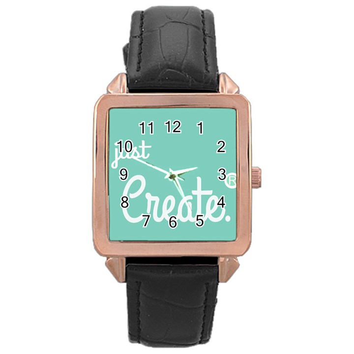 Bloem Logomakr 9f5bze Rose Gold Leather Watch 