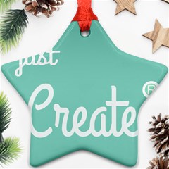 Bloem Logomakr 9f5bze Star Ornament (two Sides) by createinc