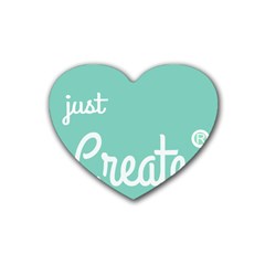 Bloem Logomakr 9f5bze Heart Coaster (4 Pack)  by createinc