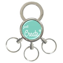 Bloem Logomakr 9f5bze 3-ring Key Chains by createinc