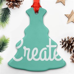 Bloem Logomakr 9f5bze Christmas Tree Ornament (two Sides) by createinc