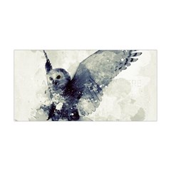 Cute Owl In Watercolor Yoga Headband by FantasyWorld7