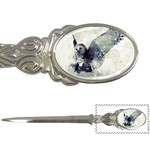 Cute Owl In Watercolor Letter Openers Front