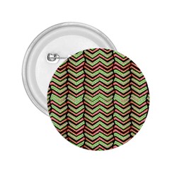 Zig Zag Multicolored Ethnic Pattern 2 25  Buttons