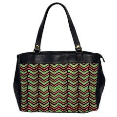 Zig Zag Multicolored Ethnic Pattern Office Handbags