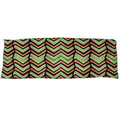 Zig Zag Multicolored Ethnic Pattern Body Pillow Case (dakimakura)