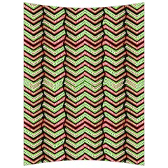 Zig Zag Multicolored Ethnic Pattern Back Support Cushion by dflcprintsclothing