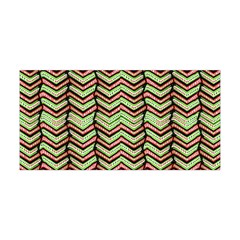 Zig Zag Multicolored Ethnic Pattern Yoga Headband by dflcprintsclothing