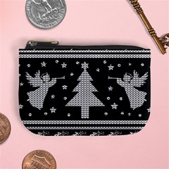 Ugly Christmas Sweater Mini Coin Purses by Valentinaart