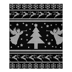 Ugly Christmas Sweater Shower Curtain 60  X 72  (medium)  by Valentinaart