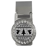 Ugly Christmas Sweater Money Clips (CZ)  Front