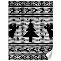 Ugly Christmas Sweater Canvas 36  X 48   by Valentinaart