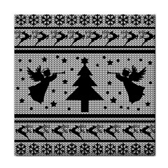 Ugly Christmas Sweater Face Towel by Valentinaart