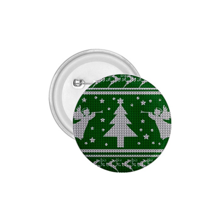 Ugly Christmas Sweater 1.75  Buttons