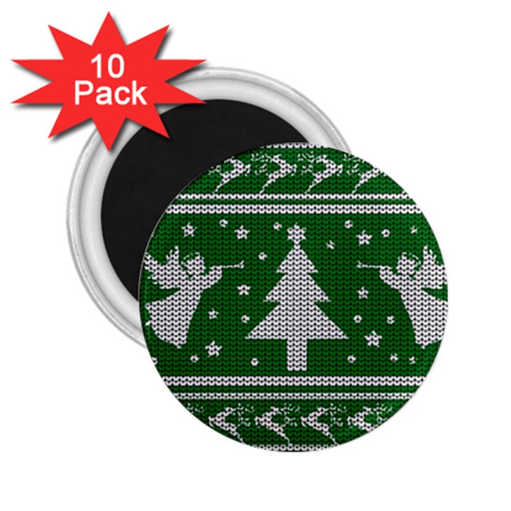 Ugly Christmas Sweater 2.25  Magnets (10 pack) 