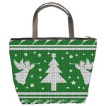 Ugly Christmas Sweater Bucket Bags Back