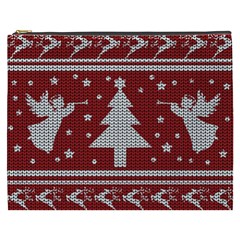 Ugly Christmas Sweater Cosmetic Bag (xxxl)  by Valentinaart