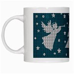 Ugly Christmas Sweater White Mugs Left