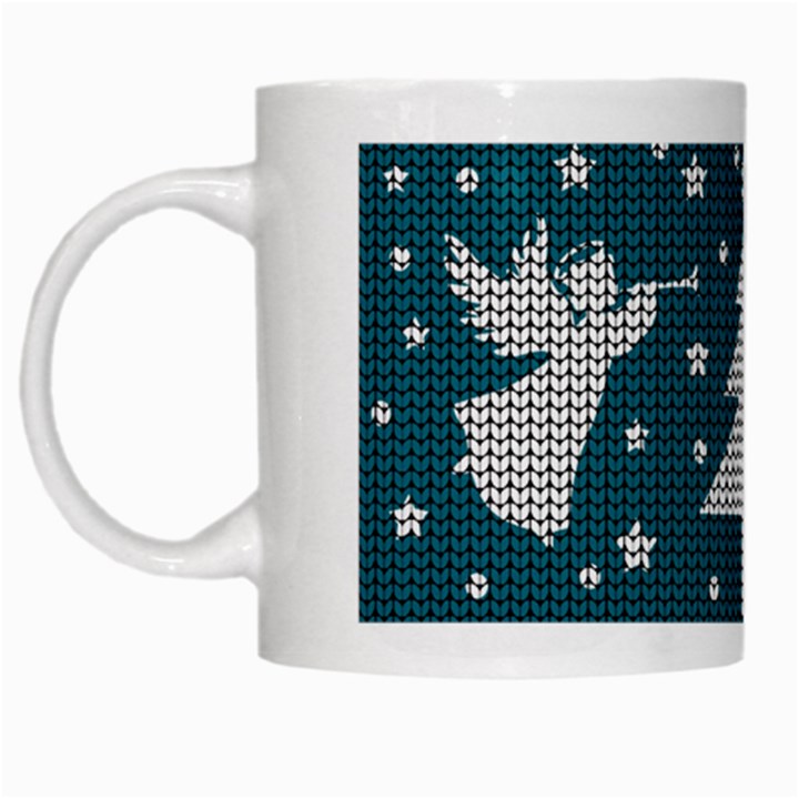 Ugly Christmas Sweater White Mugs