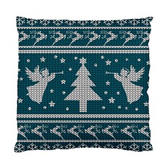 Ugly Christmas Sweater Standard Cushion Case (two Sides) by Valentinaart