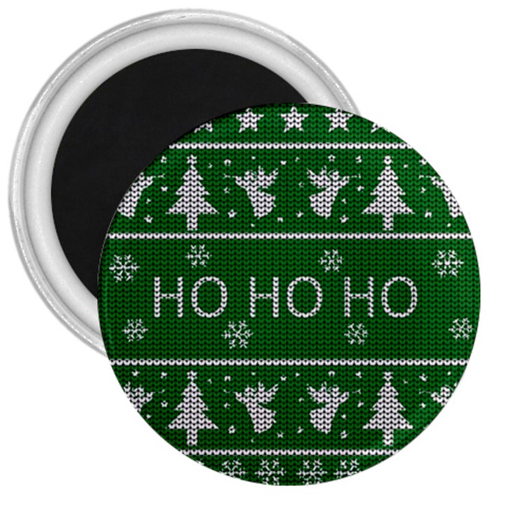 Ugly Christmas Sweater 3  Magnets