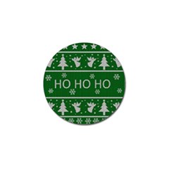 Ugly Christmas Sweater Golf Ball Marker