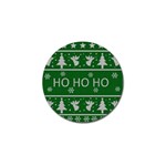 Ugly Christmas Sweater Golf Ball Marker Front