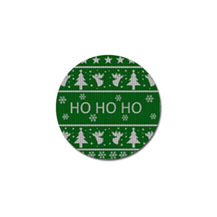 Ugly Christmas Sweater Golf Ball Marker