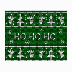 Ugly Christmas Sweater Small Glasses Cloth (2-Side)