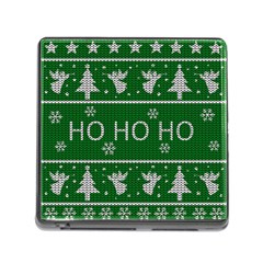 Ugly Christmas Sweater Memory Card Reader (Square)