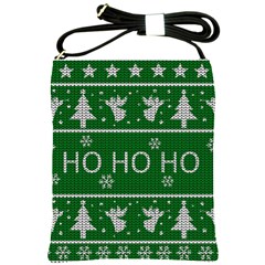 Ugly Christmas Sweater Shoulder Sling Bags