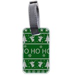 Ugly Christmas Sweater Luggage Tags (Two Sides) Front