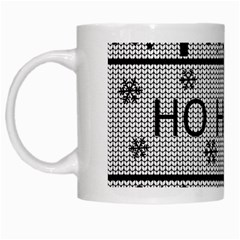 Ugly Christmas Sweater White Mugs by Valentinaart