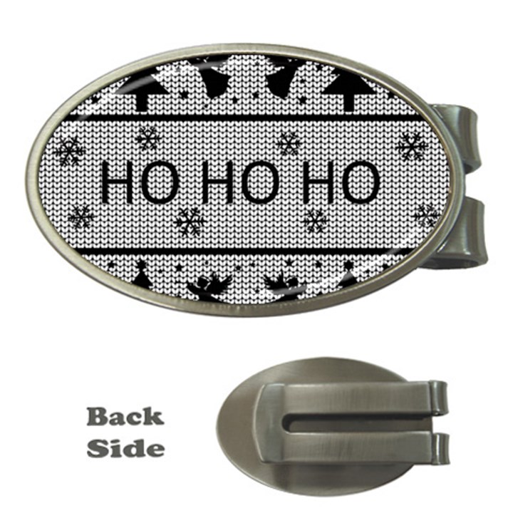 Ugly Christmas Sweater Money Clips (Oval) 