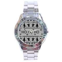 Ugly Christmas Sweater Stainless Steel Analogue Watch by Valentinaart