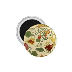 Floral Art Nouveau 1 75  Magnets by NouveauDesign