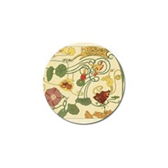 Floral Art Nouveau Golf Ball Marker by NouveauDesign