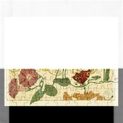 Floral Art Nouveau Rectangular Jigsaw Puzzl by NouveauDesign