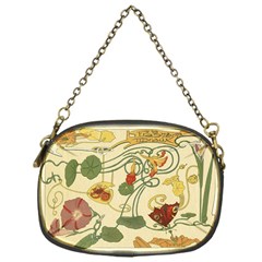 Floral Art Nouveau Chain Purses (one Side)  by NouveauDesign