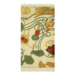 Floral Art Nouveau Shower Curtain 36  X 72  (stall)  by NouveauDesign