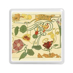 Floral Art Nouveau Memory Card Reader (square)  by NouveauDesign