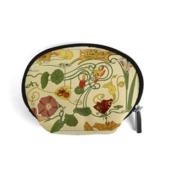 Floral Art Nouveau Accessory Pouches (small)  by NouveauDesign