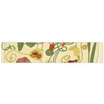 Floral Art Nouveau Small Flano Scarf Back