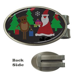 Ugly Christmas Sweater Money Clips (Oval) 