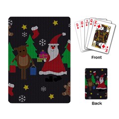 Ugly Christmas Sweater Playing Card