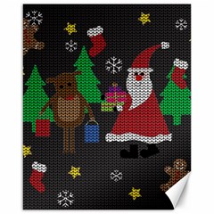 Ugly Christmas Sweater Canvas 16  x 20  