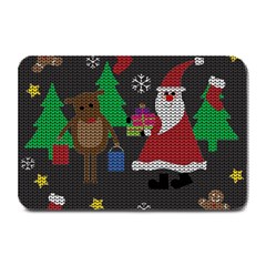 Ugly Christmas Sweater Plate Mats by Valentinaart