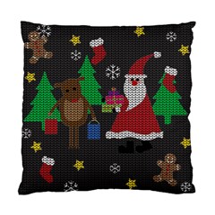 Ugly Christmas Sweater Standard Cushion Case (Two Sides)