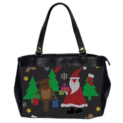 Ugly Christmas Sweater Office Handbags (2 Sides) 